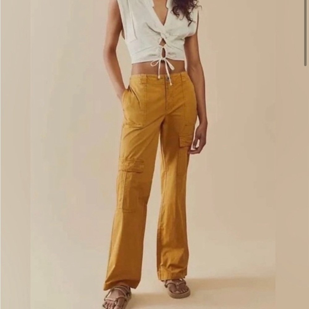 Free People The Thing Is Utility pants size 10